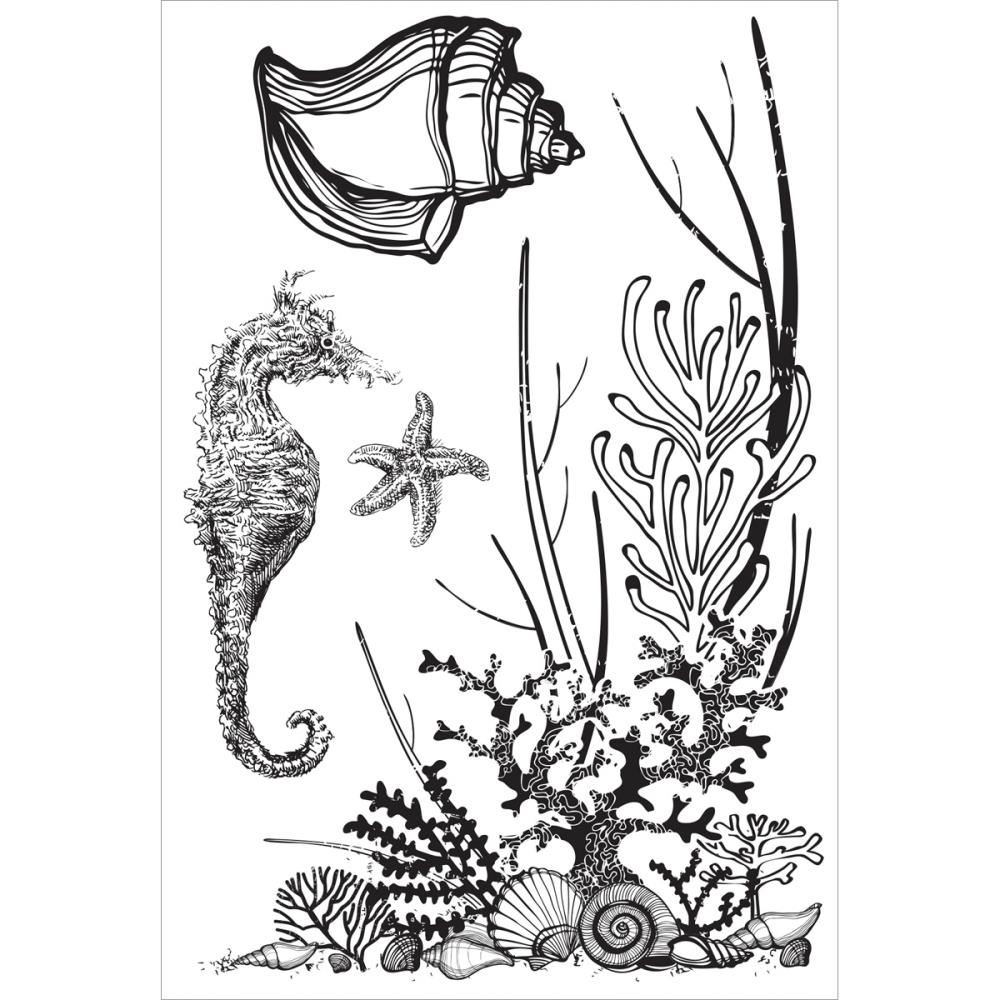 Набор штампов Kaisercraft "Coastal Escape"