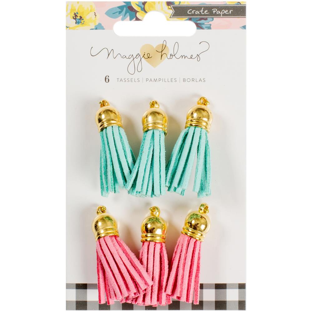 Набор декоративных кисточек из замши Crate Paper