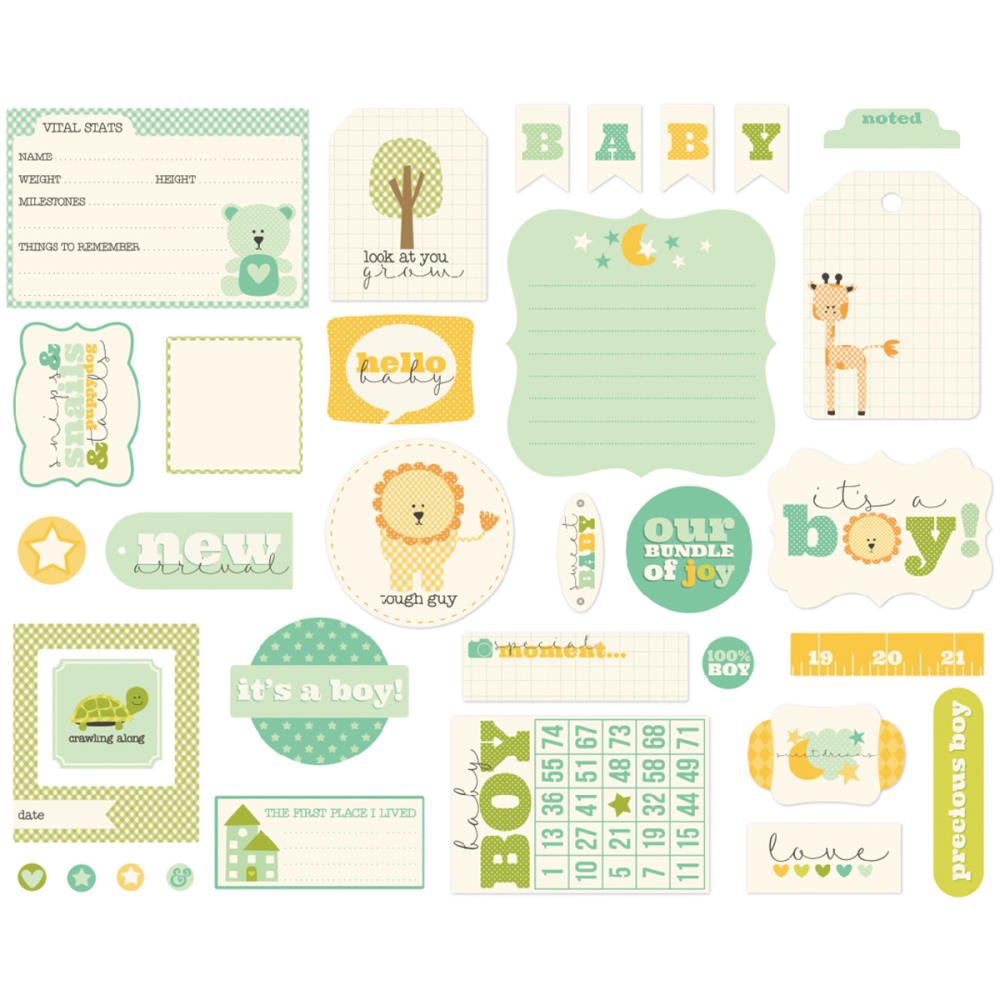 Набор картонной вырубки Carta Bella "It's A Boy"