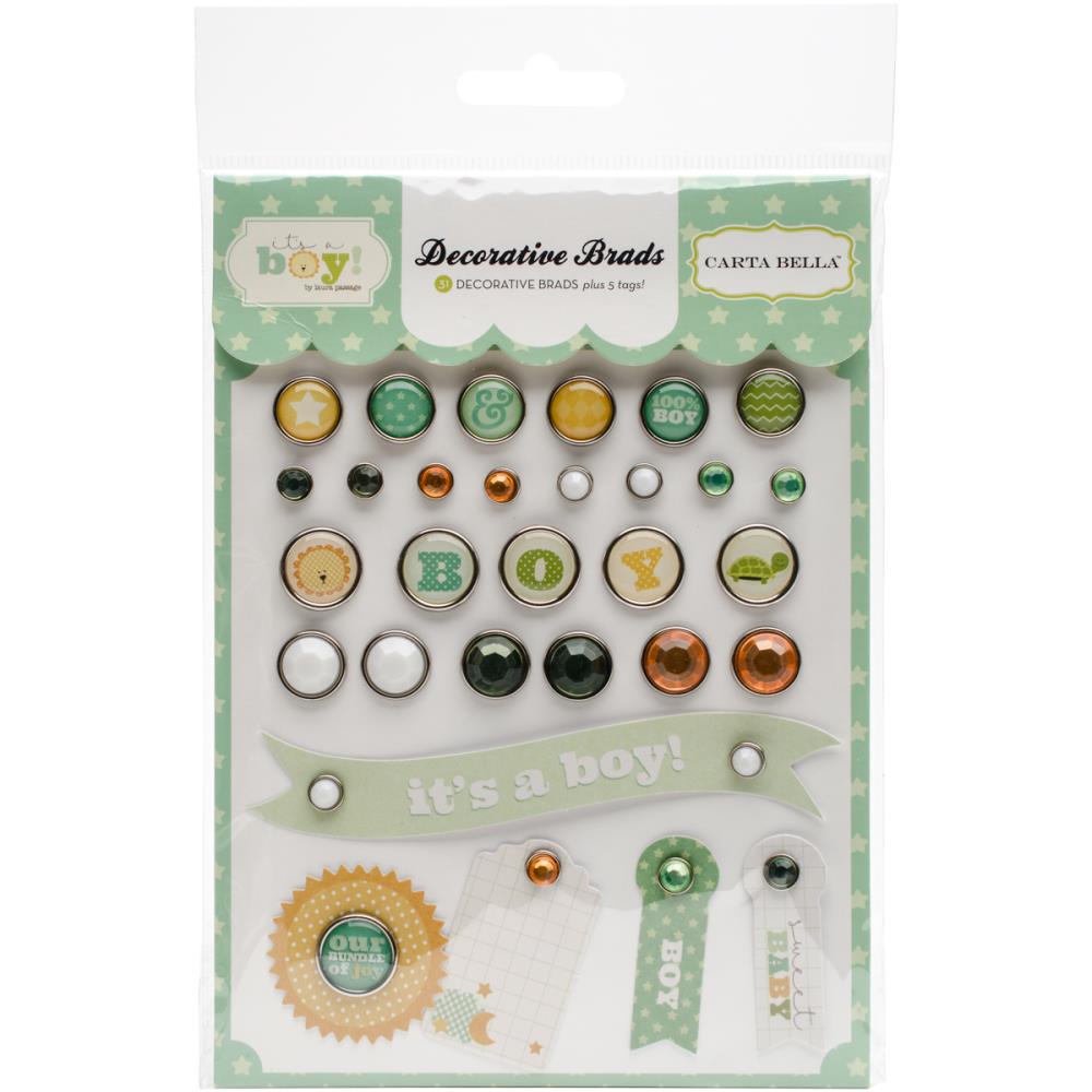 Набор брадс Carta Bella "It's A Boy"