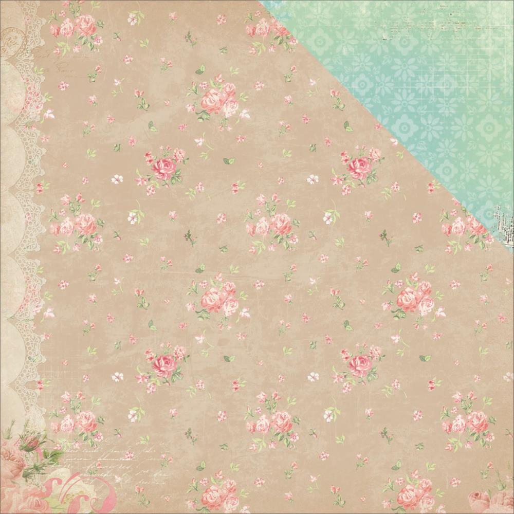 Двусторонняя бумага для скрапбукинга Bo Bunny "Soiree"Linens(Bob371)