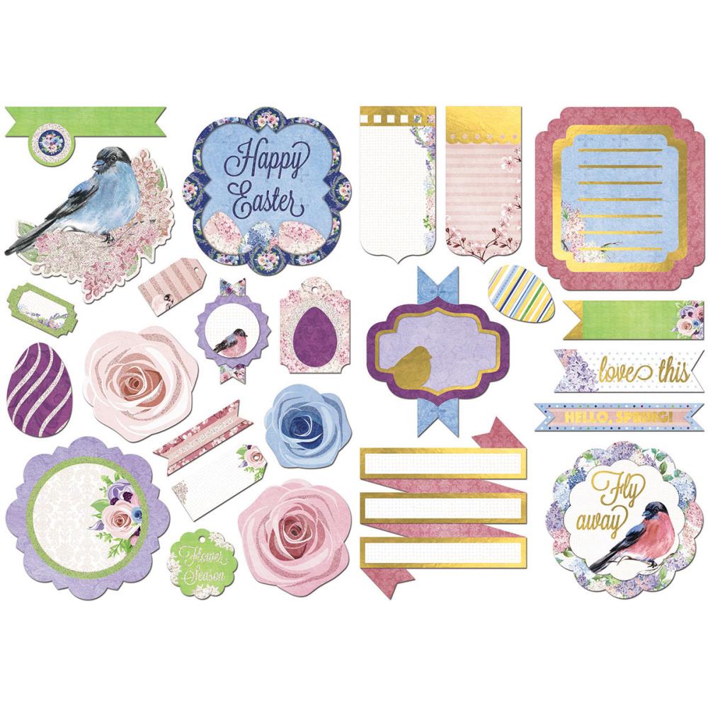 Картонная вырубка BoBunny "Secret Garden"