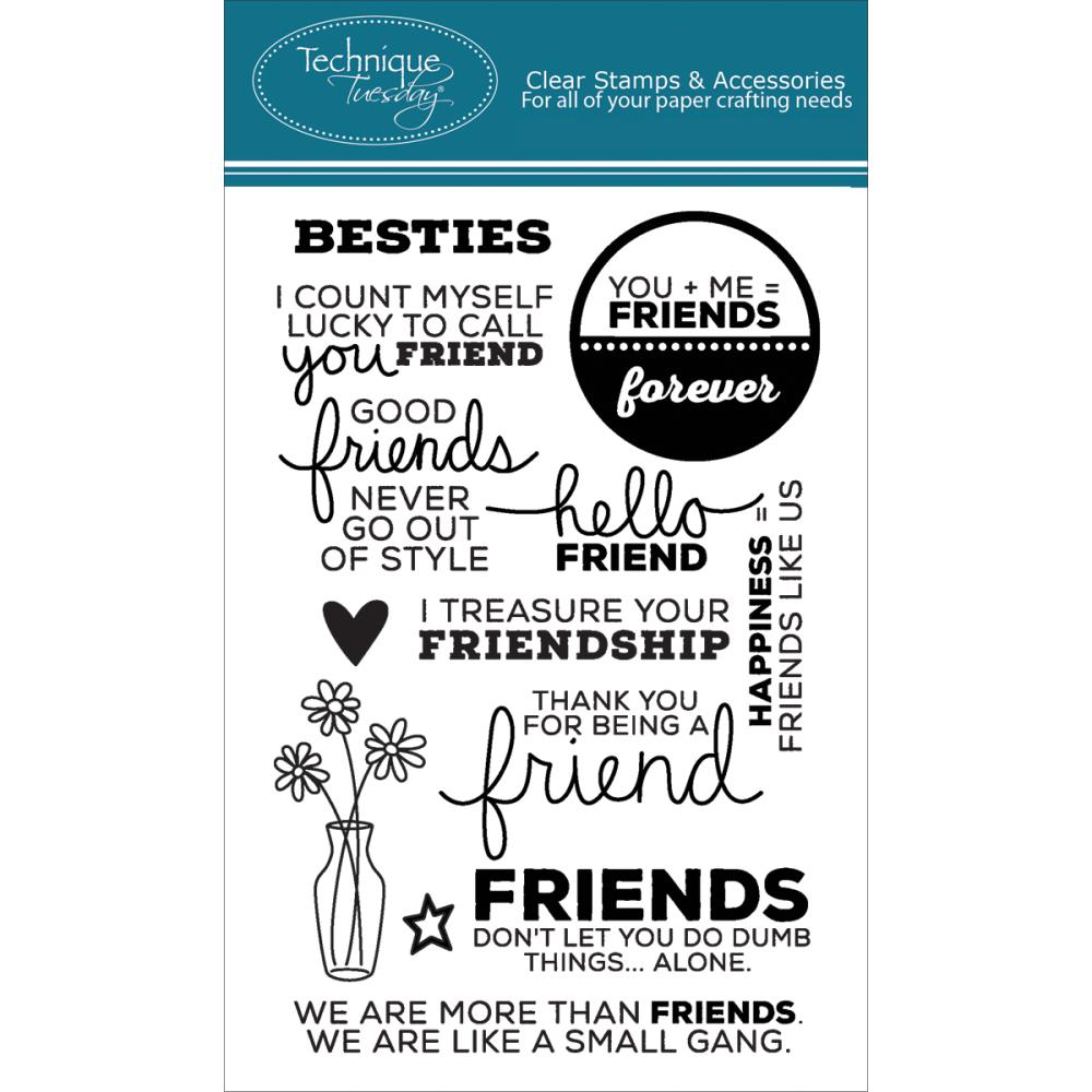 Набор штампов Technique Tuesday "Besti"
