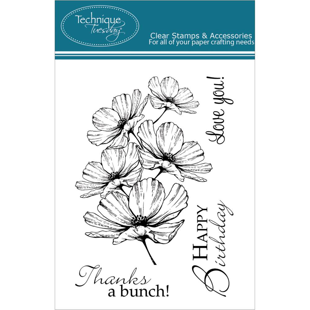 Набор штампов Technique Tuesday "Cosmo"