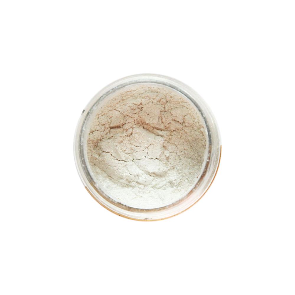 Мика- пудра Prima by Finnabair, цвет бледный серебряный