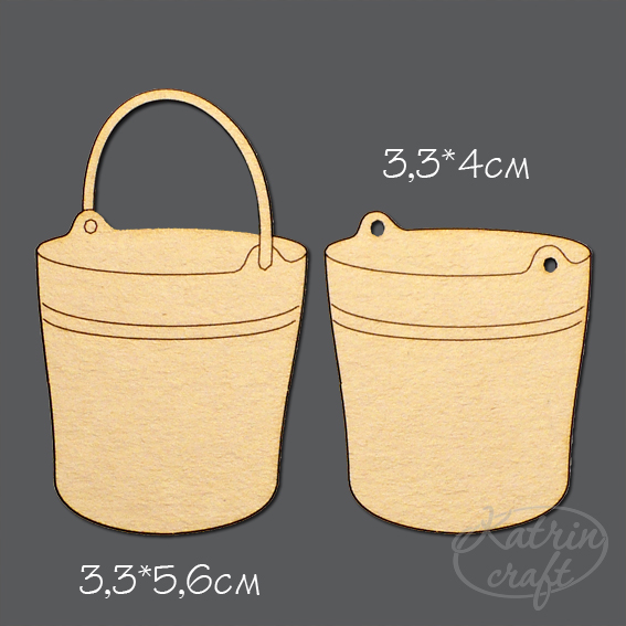 Чипборд "Ведро"