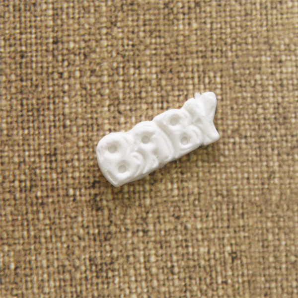 Украшение из полимерной глины "Надпись Baby" (383)