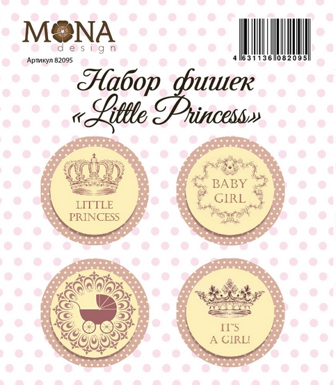 Набор фишек MONAdesign "Little Princess"