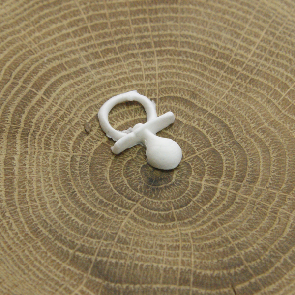 Украшение из полимерной глины "Соска-пустышка" (392)