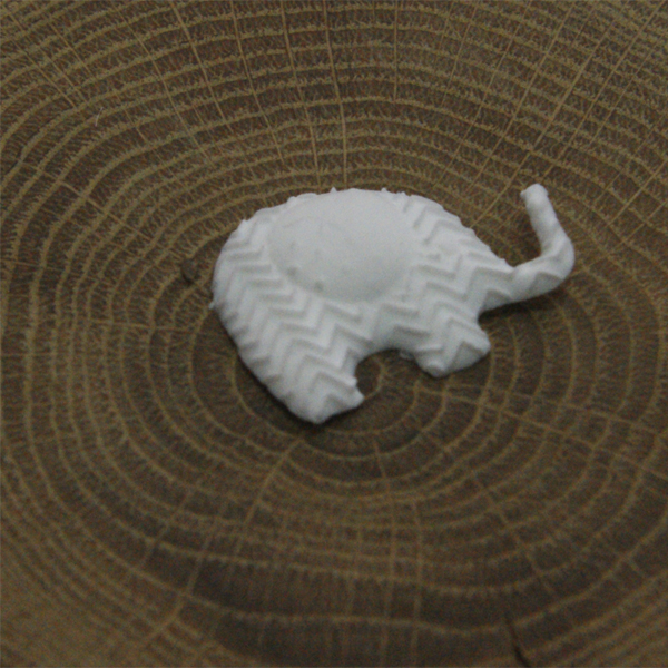 Украшение из полимерной глины "Слоник" (393)