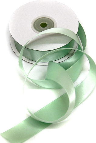 Лента сатиновая 2,5 см. Цвет нежная мята
