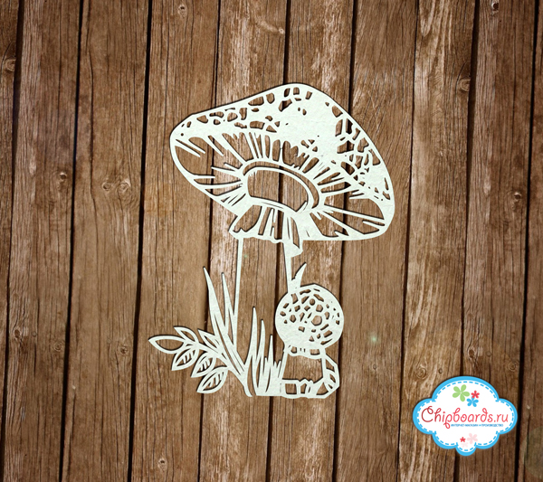 Чипборд Chipboards "Мухоморчики"