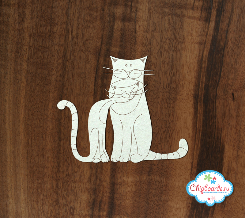 Чипборд Chipboards "Мартовские коты"
