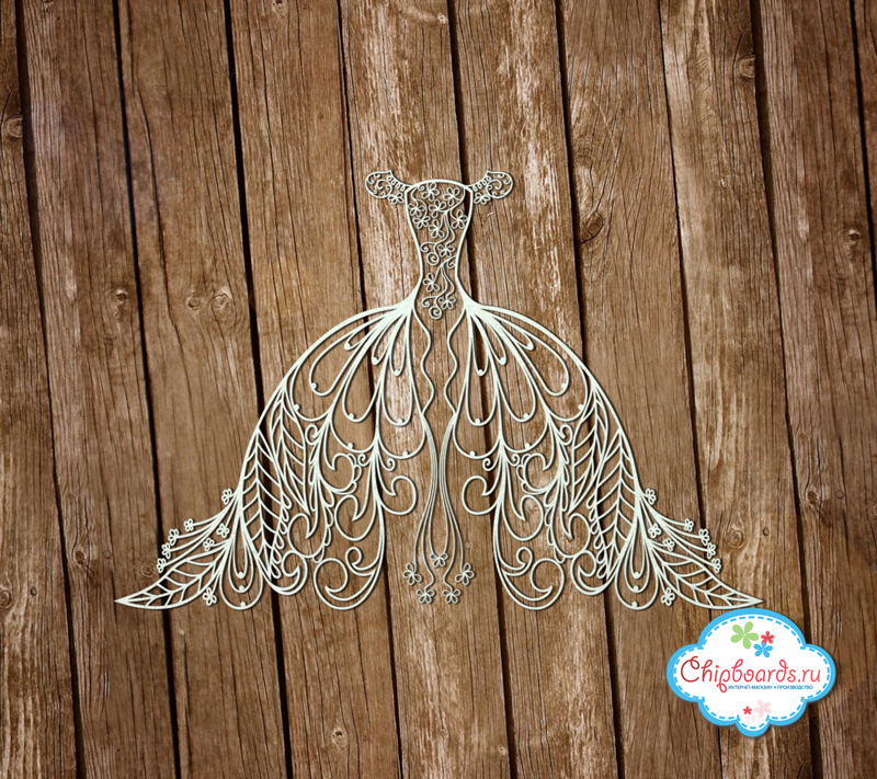 Чипборд Chipboards "Царевна Лебедь"