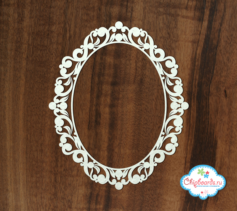Чипборд Chipboards Рамка "Зеркало"