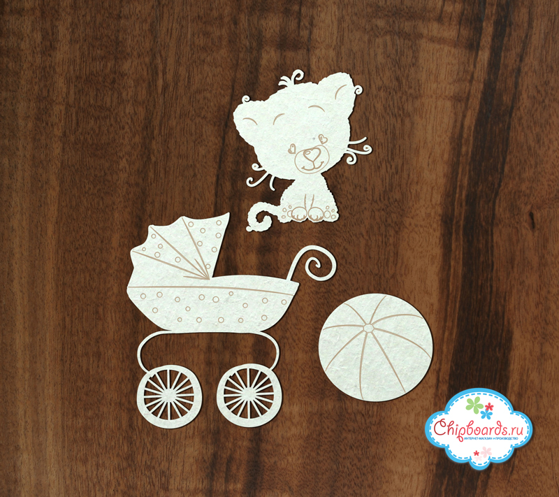 Чипборд Chipboards "Мои игрушки"