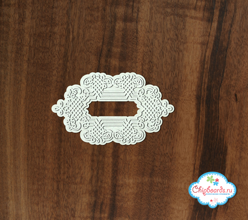 Чипборд Chipboards Объёмная рамка "Восточный узор"