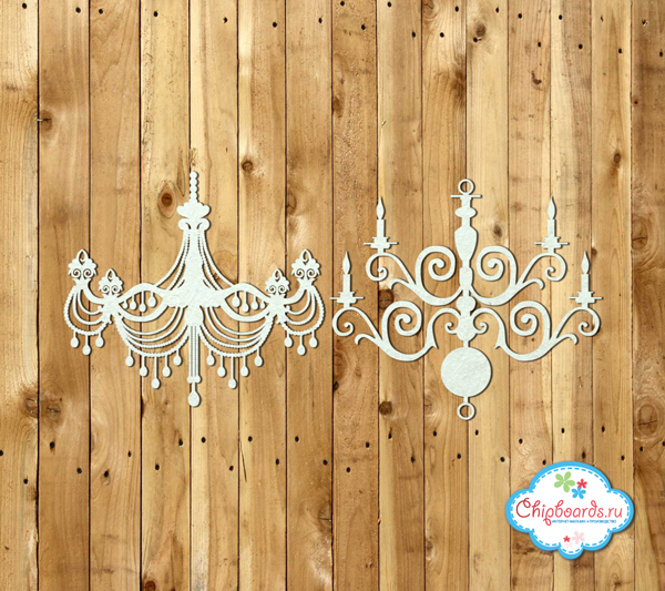 Чипборд Chipboards "Люстры"