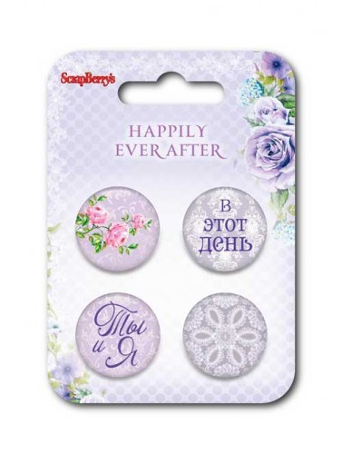 Набор фишек из металла Scrapberrys № 1 Счастливый день