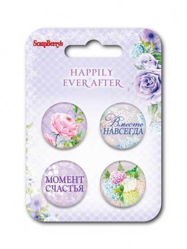 Набор фишек из металла Scrapberrys № 3 Счастливый день