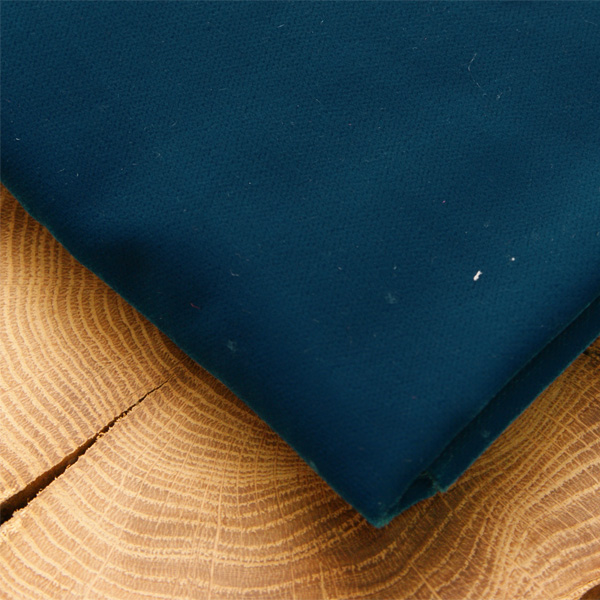 Отрез бархата 50 х 50 см, цвет сине-бирюзовый