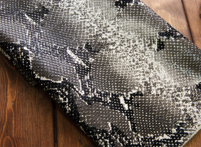 Кожзам "Питон", отрез 45 х 45 см