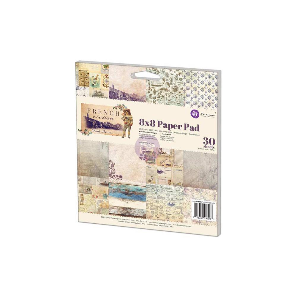 Набор бумаги Prima 20 х 20 см"French Riviera"