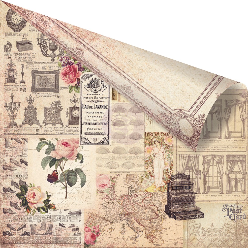 Бумага Prima "Tales Of You & Me", Notre Amour (Prima263)