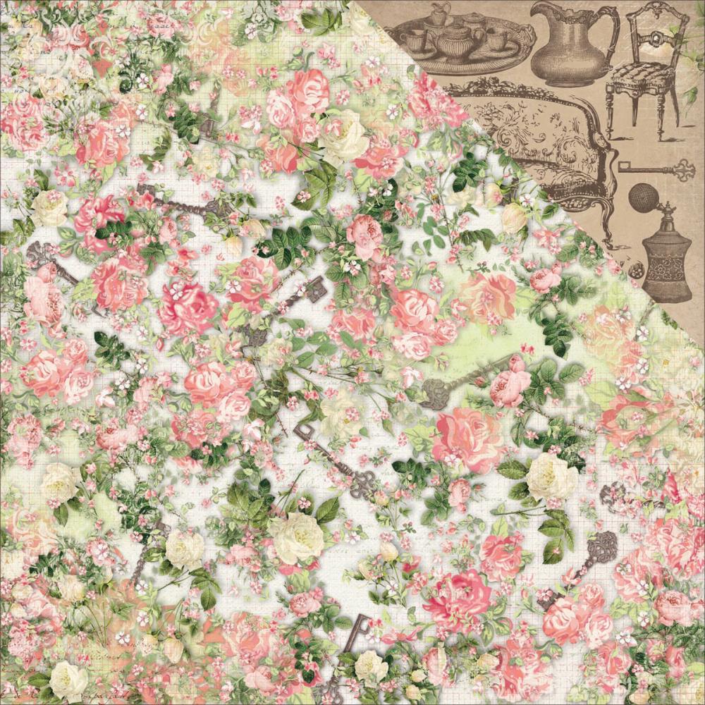 Двусторонняя бумага для скрапбукинга Bo Bunny "Soiree"Delight (Bob373)