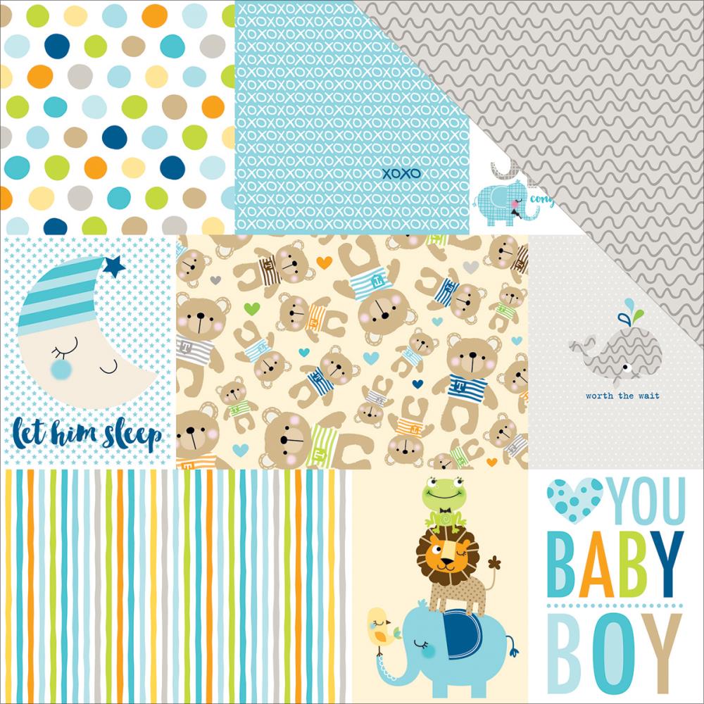 Двусторонняя бумага Bella BLVD "Cute Baby" Daily Details (Bella71)