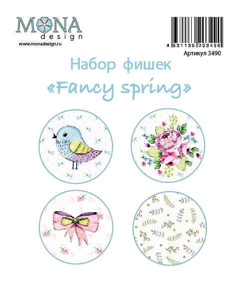 Набор фишек MONAdesign "Fancy spring"