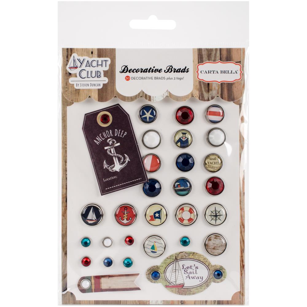 Набор брадс Carta Bella "Yacht Club"