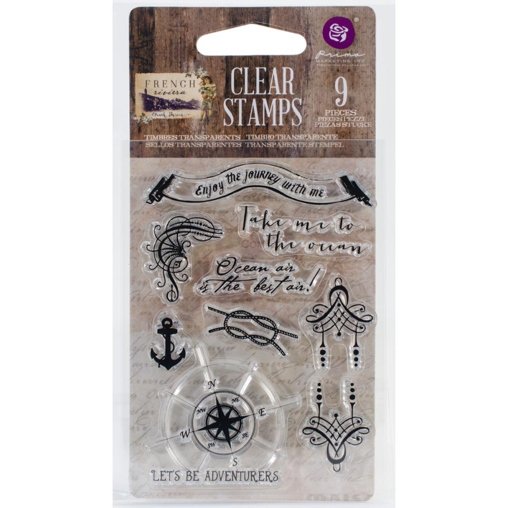 Набор штампов Prima "French Riviera"