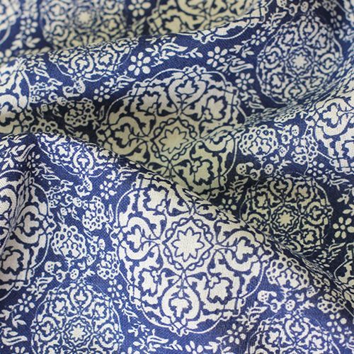 Ткань лоскутная (лен) Hobby&You 50 х 50 см "Кружево"