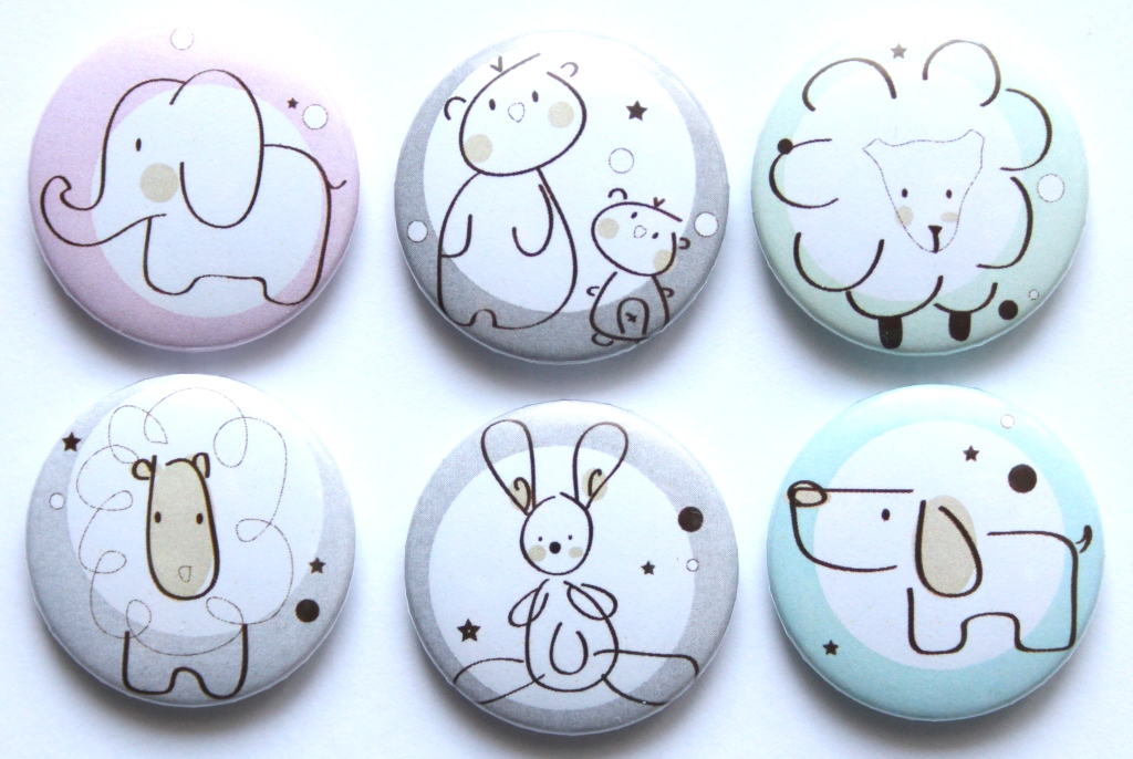 Набор скрап-фишек WoodCraft "Детские"