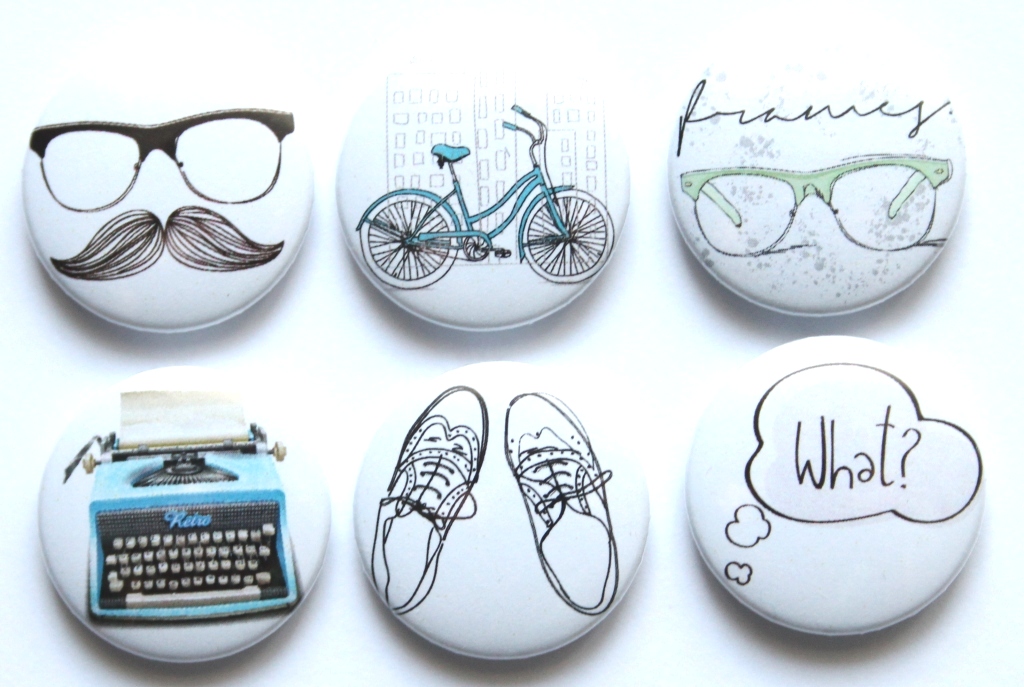 Набор скрап-фишек WoodCraft "Fresh Retro"