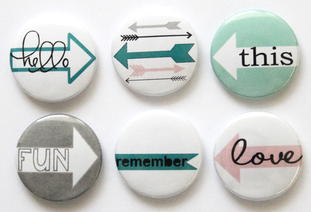 Набор скрап-фишек WoodCraft "Arrows"