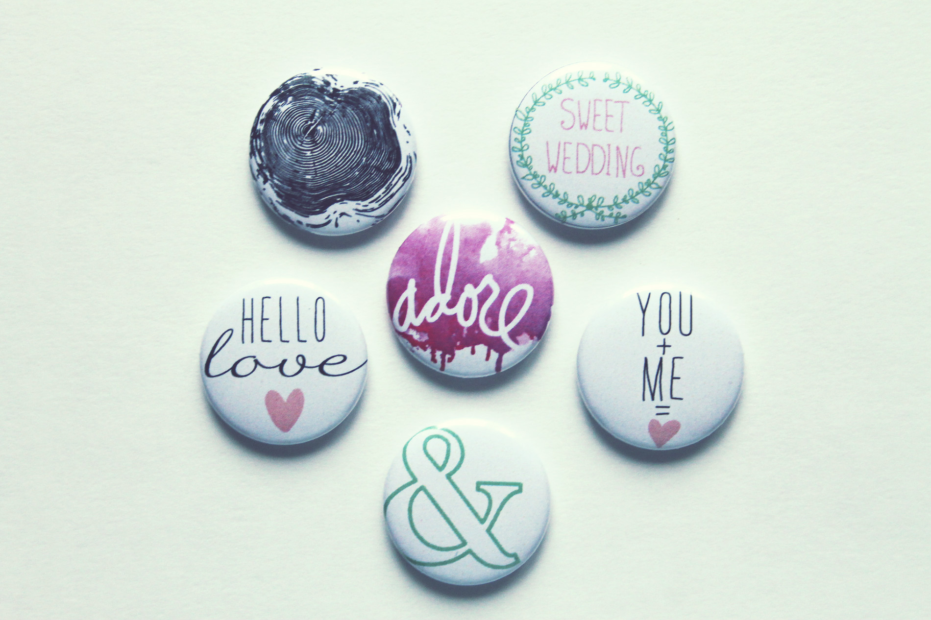 Набор скрап-фишек WoodCraft "Аdore"