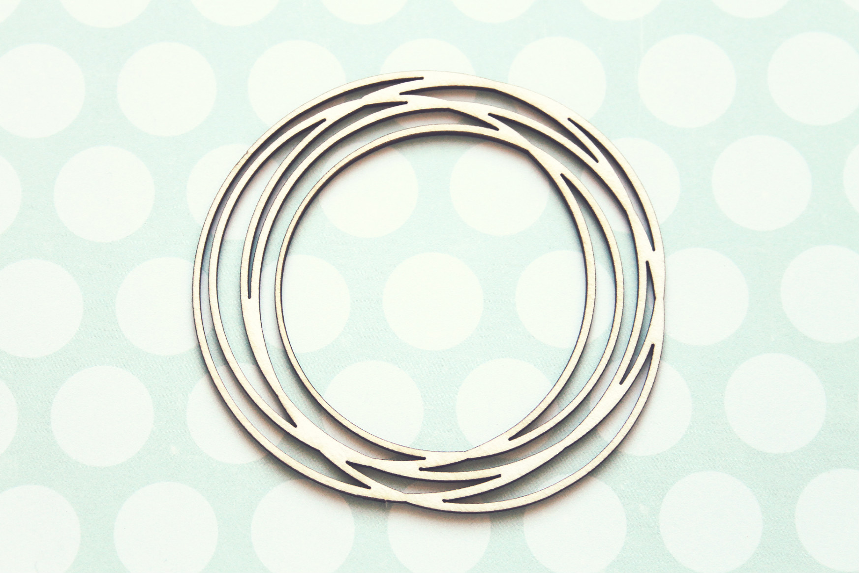 Чипборд WoodCraft "Рамка Дудлинг малая"