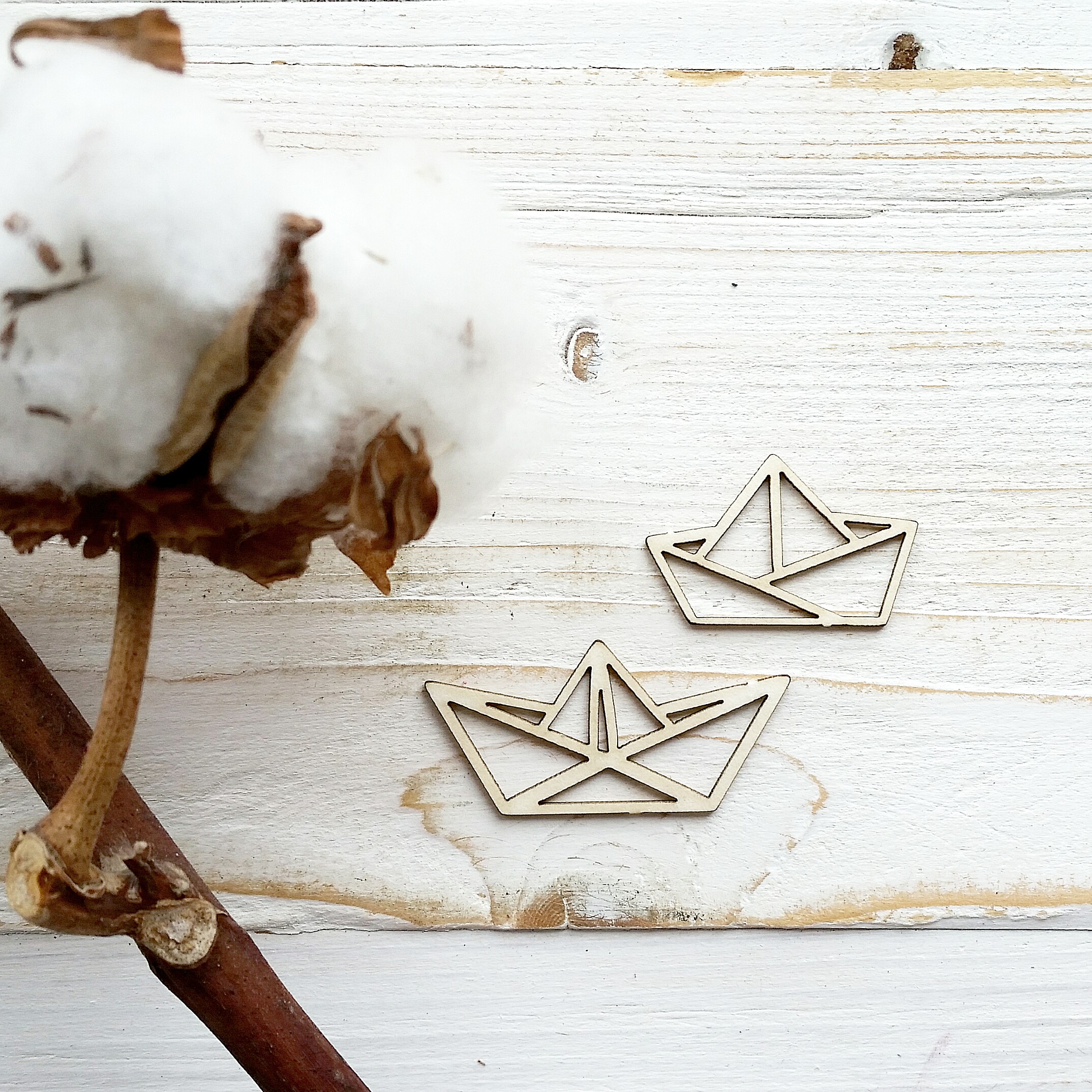 Чипборд WoodCraft "Кораблики"