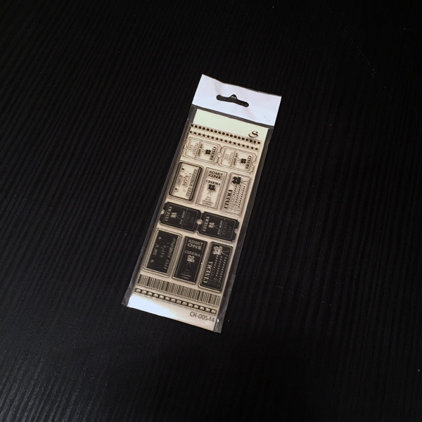 Штамп Stylish Stamps"Набор билетиков № 02"