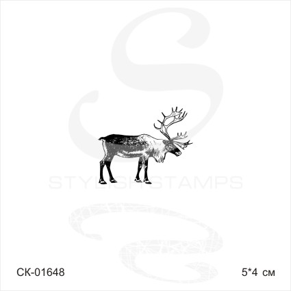 Штамп Stylish Stamps "Северный олень"