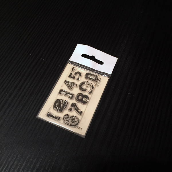 Штамп Stylish Stamps "Цифры 01743"