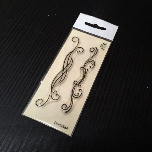 Штамп Stylish Stamp "Две виньетки"