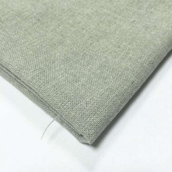 Отрез серого льна 38 х 38 см
