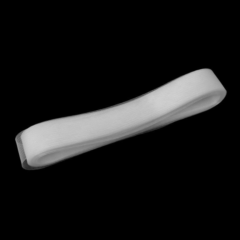 Лента-сетка нейлоновая, цвет белый