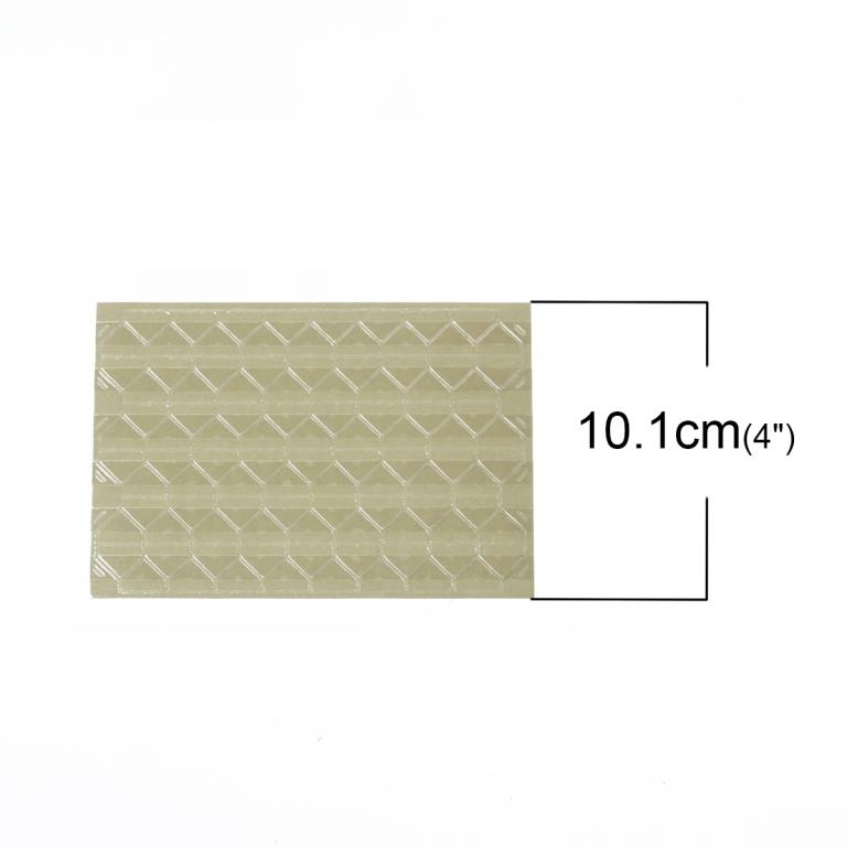 Уголки для фотографий самоклеящиеся, прозрачные, 11 х 11