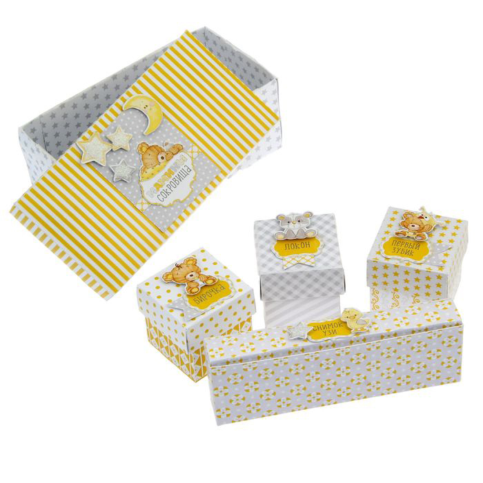 Набор коробочек Артузор "Мамины сокровища"