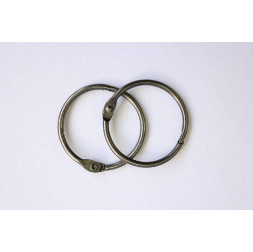 Кольца для альбома 35 мм, цвет серебро, 2 шт