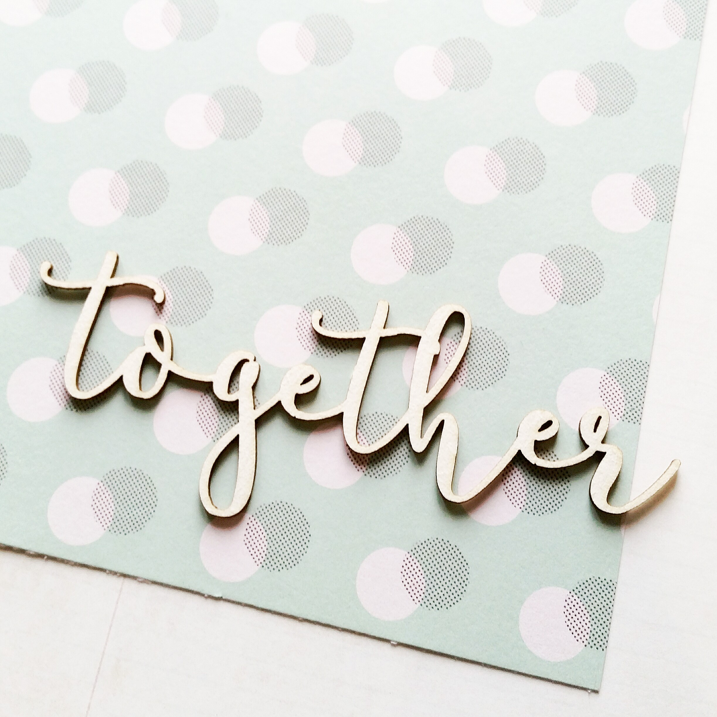 Чипборд WoodCraft "together-1"